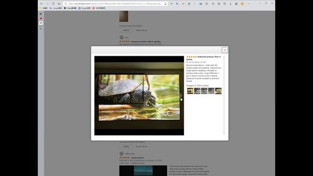Amazon Yandood Projection Screen Material DIY Projection Screen Epson 7400