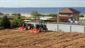 японские трактора в деле