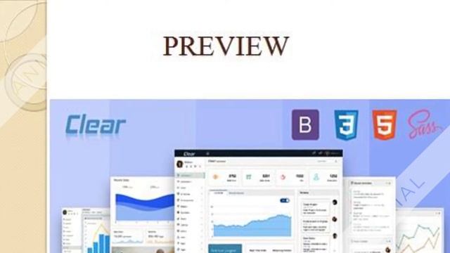 VueJS Admin Template 1080p