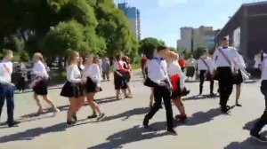 Флешмоб 9 классов《выпускной》