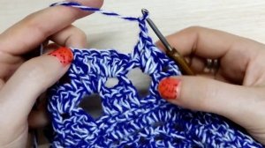 Салфетка"Декабрина"/крючком/