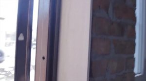 Установка обогрева дверного короба под последующую установку доборов и наличников.
