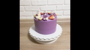 Выравниваем торт // Покрытие крем чиз на сливках