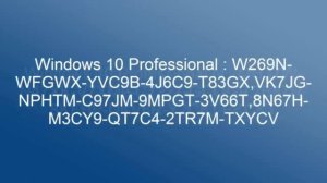 Windows 10 All Versions Activation Key 2016 100% working