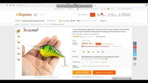 Топ 6 копий воблеров Rapala из Китая .