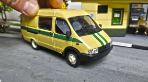 Моделька ГАЗЕЛЬ ИНКАССАЦИЯ масштаб 1/43 Агат. Про машинки.