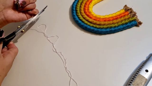 Радуга в стиле макраме. Кемпірқосақ ? смотреть онлайн