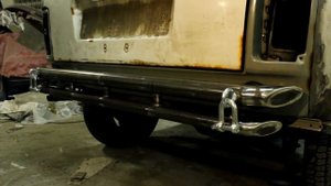 Силовой бампер на Ниву своими руками