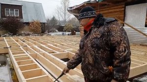 Цокольное перекрытие каркасного дома. Как построить каркасник.