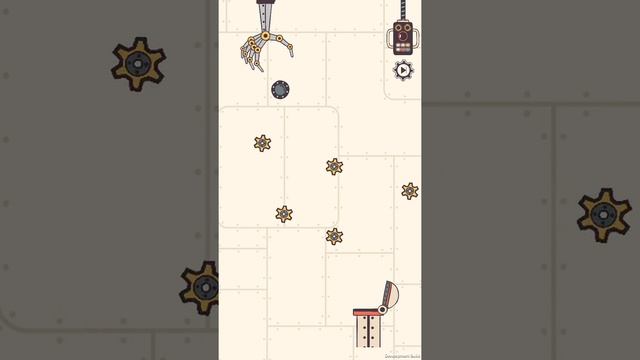 Steampunk Puzzle Physics Game. Stage 10. Level 156.