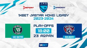 JAS BATYR - QULAGER 23.02.24 ? 1xBet - JASTAR HOKEI LIGASY 2024