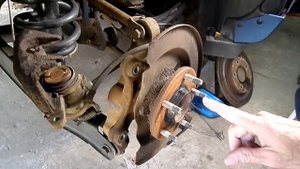 Dodge Journey Rear Brake Replacement