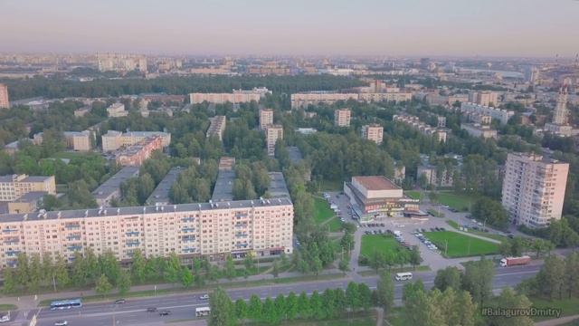 Аэросъёмка Полюстровского парка | Съемка с квадрокоптера #BalagurovDmitry смотреть онлайн