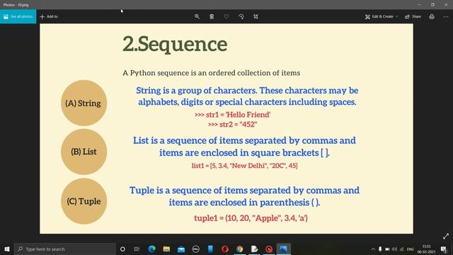 Python for Begineers || Part-3|| Datatypes in Python || Easy Tutorial in Hindi||Learn Python