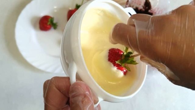 Обалденный клубничный десерт. Клубника в шоколаде от Ирины.