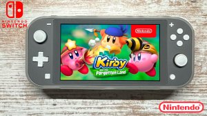 Kirby and the Forgotten Land Nintendo Switch Lite Gameplay