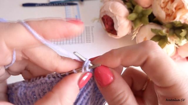 Ажурная шапочка спицами. Подробный мастер-класс!