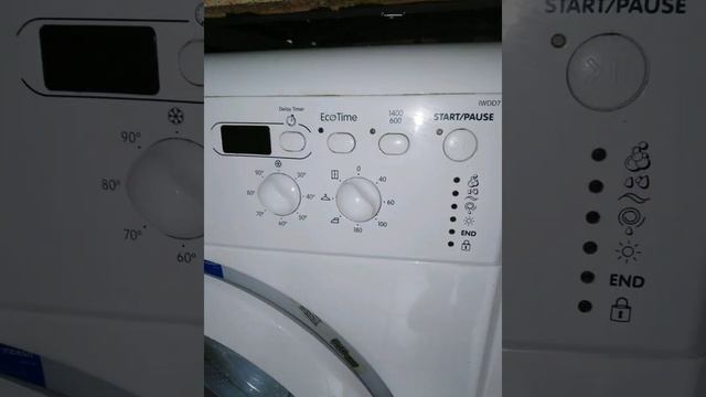 Quick look at an indesit washer dryer