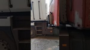 Первый раз за рулем Рено магнум.