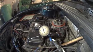 Моновпрыск Как проверить давление топлива. Volkswagen . Check fuel pressure mono injection