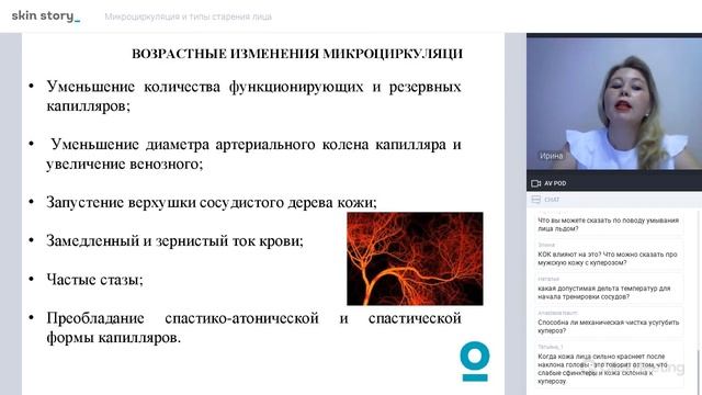 Микроциркуляция и типы старения кожи И Капустяна смотреть онлайн