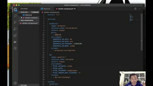 ติดตั้ง Wordpress ด้วย Docker Compose смотреть онлайн