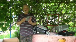 обзор газонокосилка ал-ко(AL-KO) комфорт 40 Е. часть 1 лирическая.