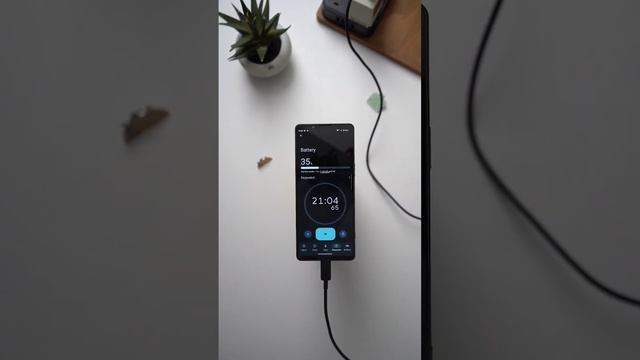Sony Xperia 1 V battery charging test