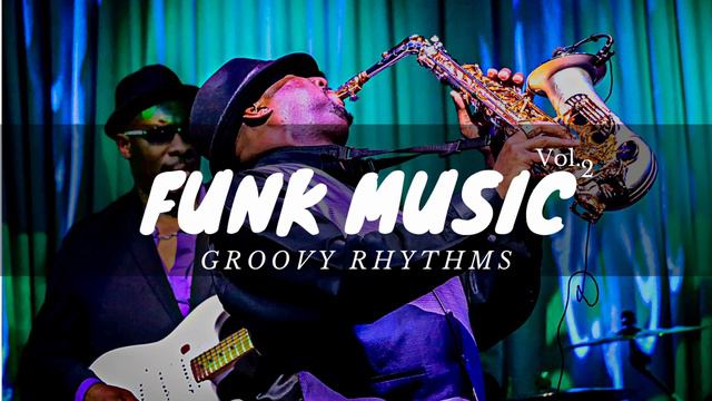 Funky Funk Music  groovy  background music including saxophone trumpet and more