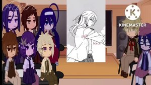 BSD/bungou stray dogs react to chuuya nakahara as cale henituse