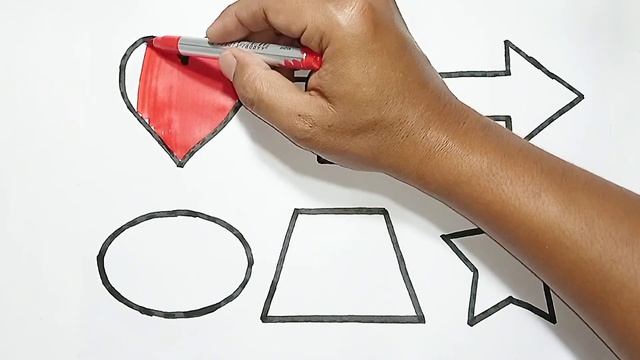 Shapes drawing for kids, Learn 2d shapes,colors for toddlers|Preschool Learning,Educational video,0 смотреть онлайн