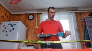 Нанесение порошка Фэста-Спорт на скользящую поверхность, подготовленную парафином. Часть 1.