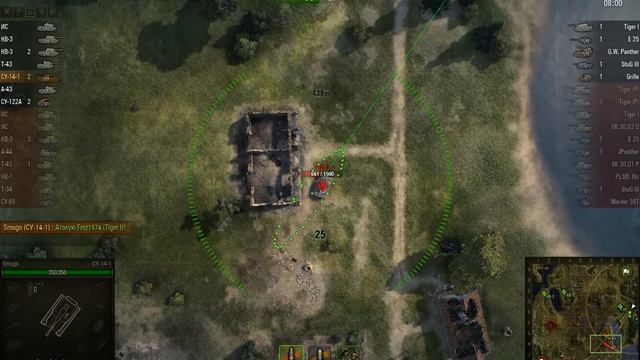 Просто хороший бой на СУ-14-1 смотреть онлайн