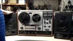 Илеть-101 с акустикой Radiotehnika S-30 reel tape rekorder ilet-101