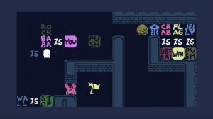 Baba Is You - Level Lake Extra 2 - Sunken temple - Solution