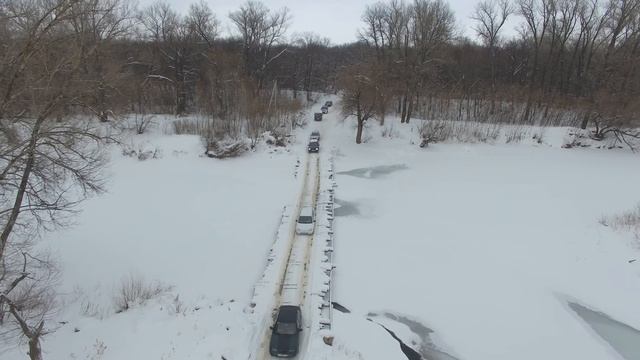 Самарская область, город Отрадный. мост через реку Кинель смотреть онлайн