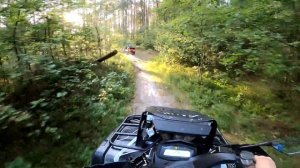 Прохват на квадроциклах. Cfmoto x8 и Cforce 600