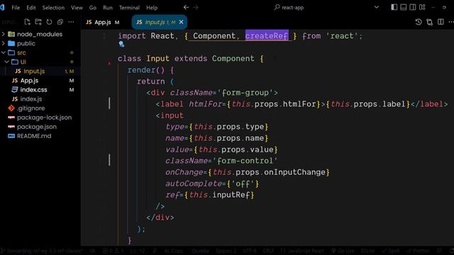 ReactJs - createRef in Class based component || Hindi || Coding Scenes смотреть онлайн
