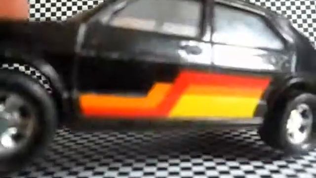 Volkswagen Golf MK1 Matchbox Super Kings black (car review) VW Rabbit 1 смотреть онлайн