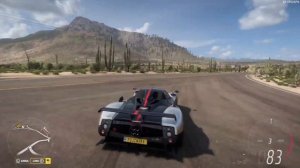 How to tune the PAGANI ZONDA CINQUE ROADSTER in Forza horizon 5! (S2 speed demon)