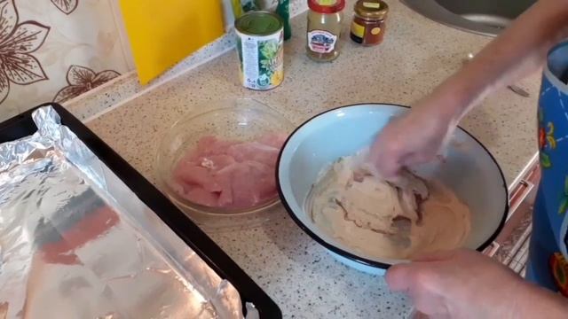 КУРИЦА С АНАНАСАМИ И СЫРОМ.  МЯСО ПО ФРАНЦУЗСКИ РЕЦЕПТ ОТ БАБУШКИ.