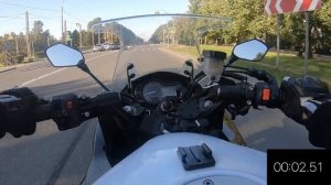 Kawasaki Z1000SX 0–100 km/h