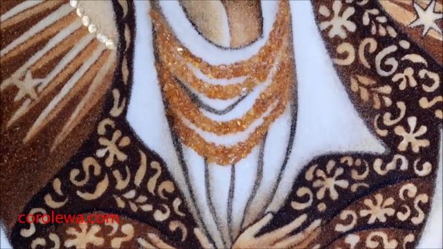 Икона из янтаря - Божья Матерь Остробрамская смотреть онлайн