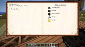 Русский гайд для мода Tinkers' Construct №2 - Литейное дело