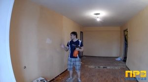 КАК СНЯТЬ ФЛИЗЕЛИНОВЫЕ ОБОИ ПОД ПОКРАСКУ • ДЕМОНТАЖ