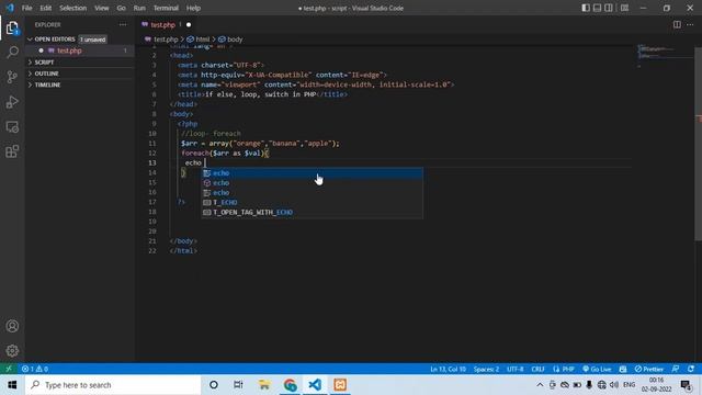 Web Development Tutorial | Part 7 | If else, loop, switch, break & continue | Tech Quick Learner