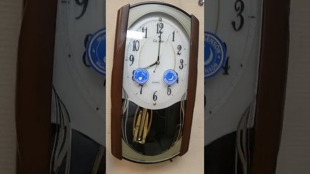 Настенные часы LA MER GE029003с маятником и музыкой(12 мелодий) смотреть онлайн