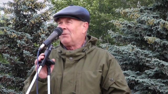 Выступление на митинге в поддержку ДНР и ЛНР (Чемакин В.И.) смотреть онлайн