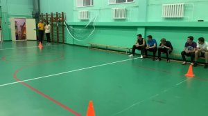 Челночный бег 3х10 м. ВПК "Медведь" НРМОБУ "Сингапайская СОШ" сентябрь 2020 1-я камера