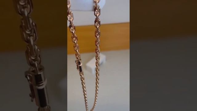 Золотая цепочка плетения «Московский бит» ? смотреть онлайн